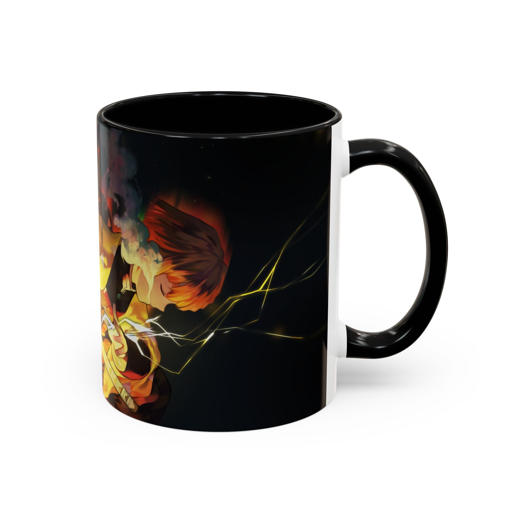 Lightning Demon Anime Coffee Cup